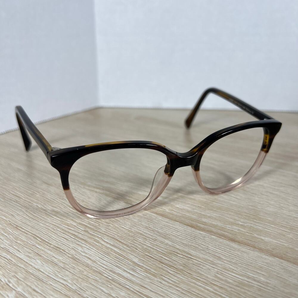 Warby Parker Laurel 615 Eyeglasses Tea Rose Fade Frames Only 52-17-140